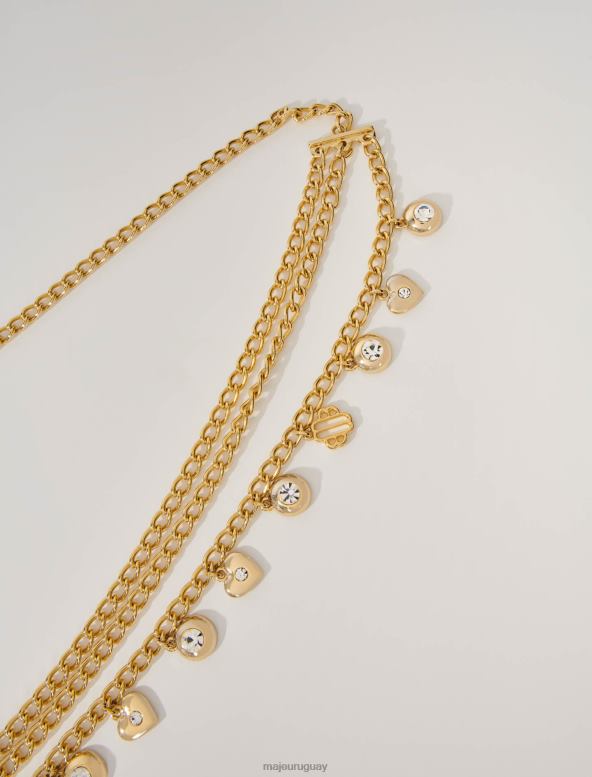 Maje cinturón de cadena de joyería accesorio oro mujer 2J08B498