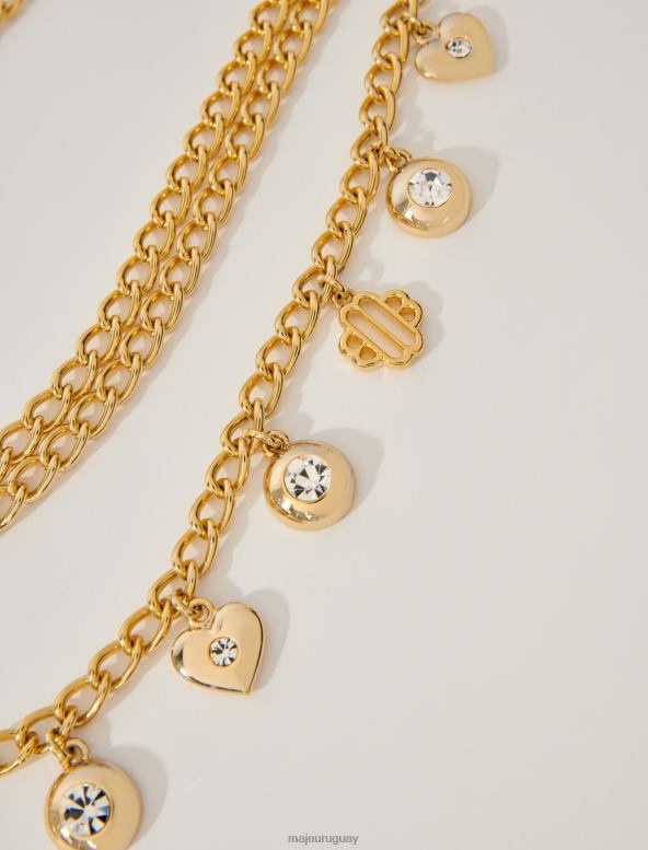 Maje cinturón de cadena de joyería accesorio oro mujer 2J08B498
