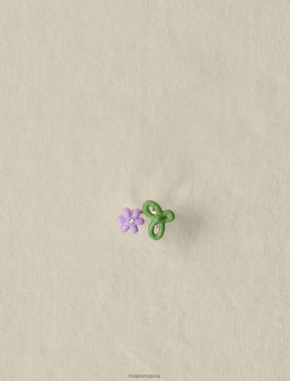 Maje anillo de flores accesorio violeta de parma mujer 2J08B537