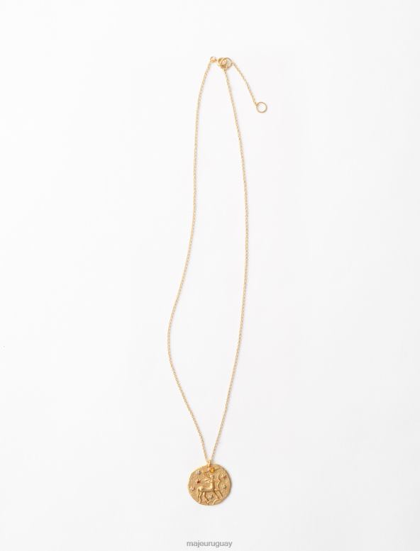 Maje collar del signo del zodíaco sagitario accesorio oro mujer 2J08B519