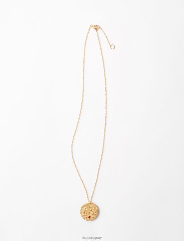 Maje collar signo del zodiaco libra accesorio oro mujer 2J08B522