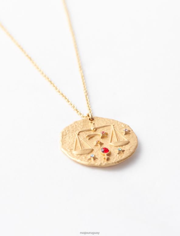 Maje collar signo del zodiaco libra accesorio oro mujer 2J08B522