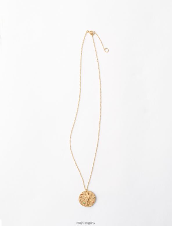 Maje collar signo del zodiaco virgo accesorio oro mujer 2J08B518