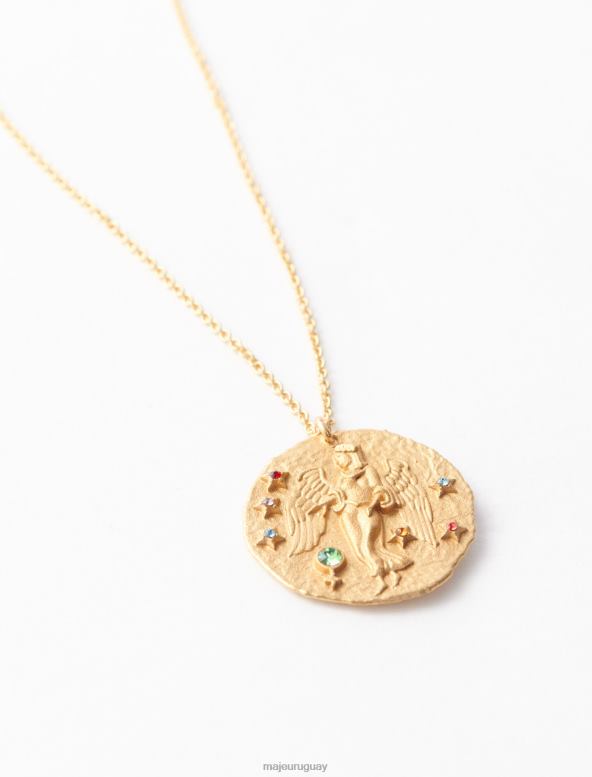 Maje collar signo del zodiaco virgo accesorio oro mujer 2J08B518