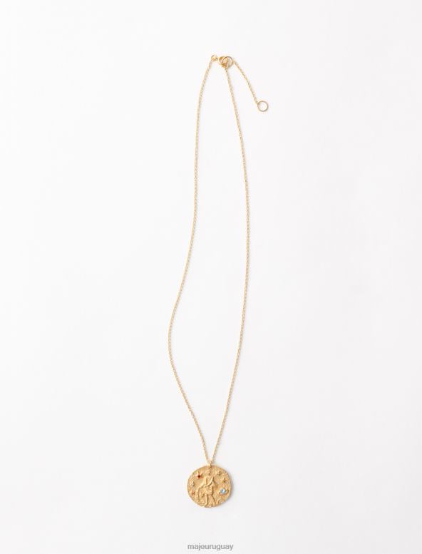 Maje collar signo zodiacal acuario accesorio oro mujer 2J08B523