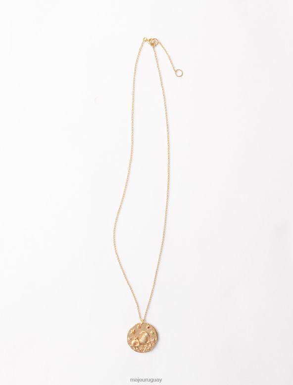 Maje collar signo zodiacal capricornio accesorio oro mujer 2J08B525