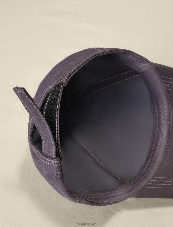 Maje gorra de algodón con logo de trébol accesorio gris mujer 2J08B553