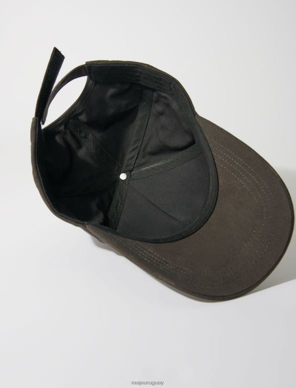 Maje gorra de trébol con diamantes de imitación accesorio negro mujer 2J08B491
