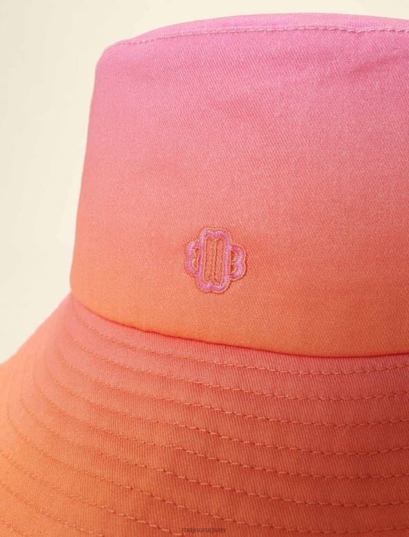 Maje sombrero de pescador teñido anudado accesorio rosa mujer 2J08B528