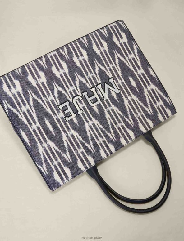 Maje bolso tote de lona con efecto tie-dye accesorio Armada mujer 2J08B469