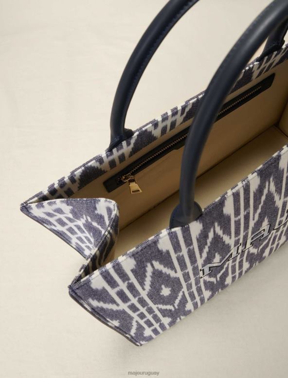 Maje bolso tote de lona con efecto tie-dye accesorio Armada mujer 2J08B469