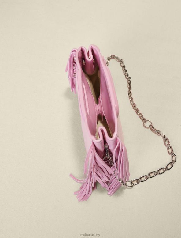 Maje bolso mini m de piel accesorio rosa mujer 2J08B479