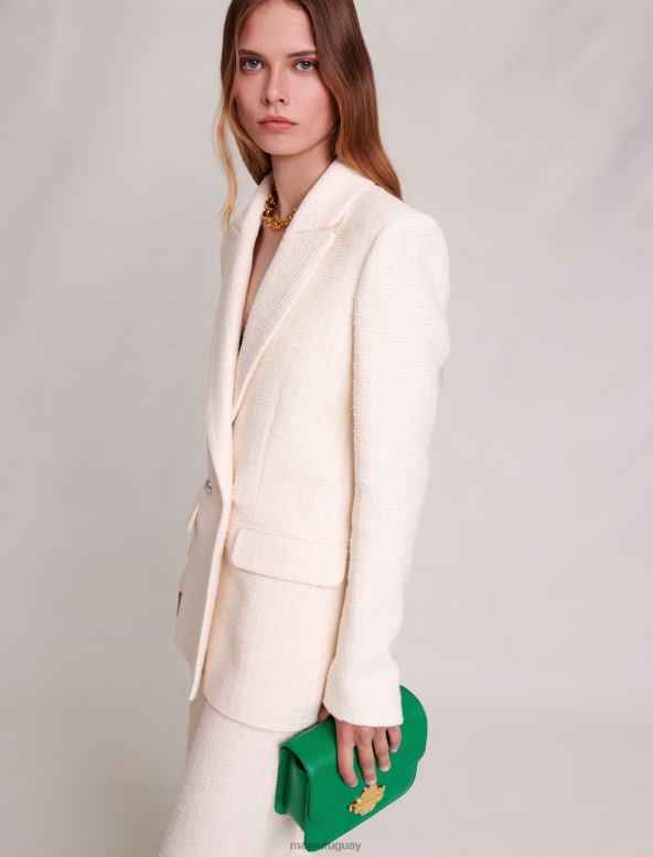 Maje Chaqueta de lana ropa crudo mujer 2J08B48