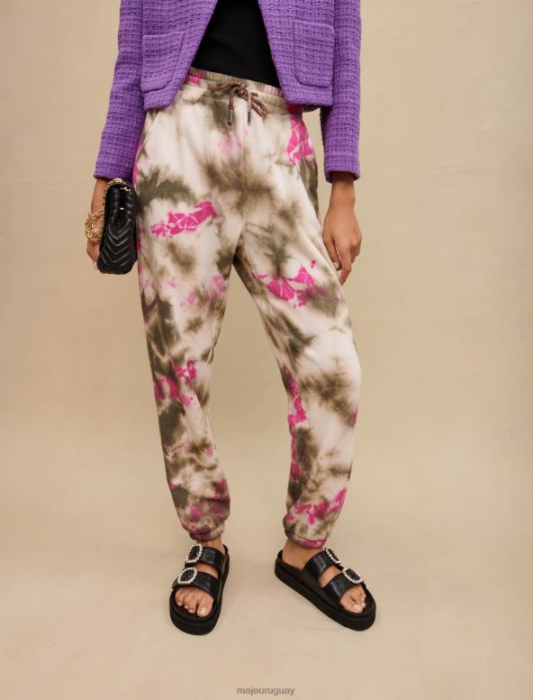Maje pantalones deportivos teñidos anudados ropa multicolor mujer 2J08B285