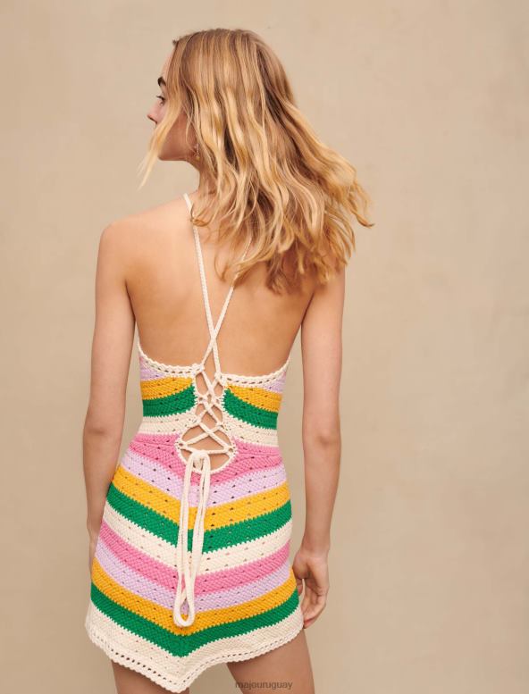 Maje vestido de punto multicolor ropa multicolor mujer 2J08B214
